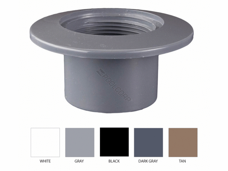 2spgx1.5fpt black insider wall fitting