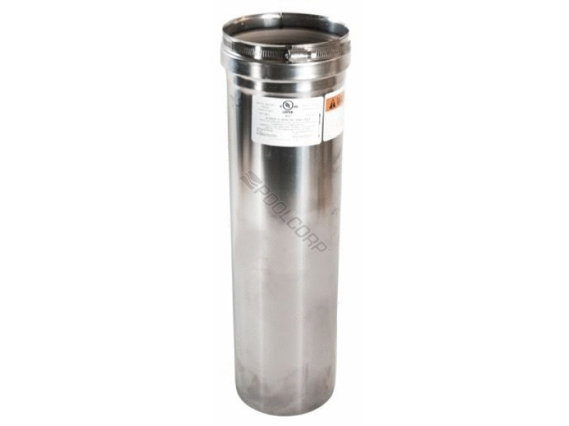 6x1 ss single wall vent pipe