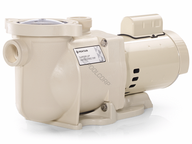 2hp 208-230v tefc superflo pump