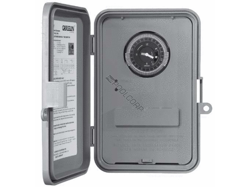 timer 24hr 40a elecmech spdt/dpdt nema 3r outdoor
