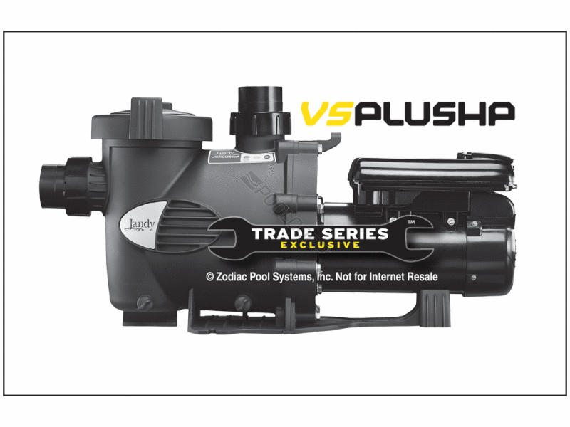 2.7thp 230v plushp variable speed pump w/ control