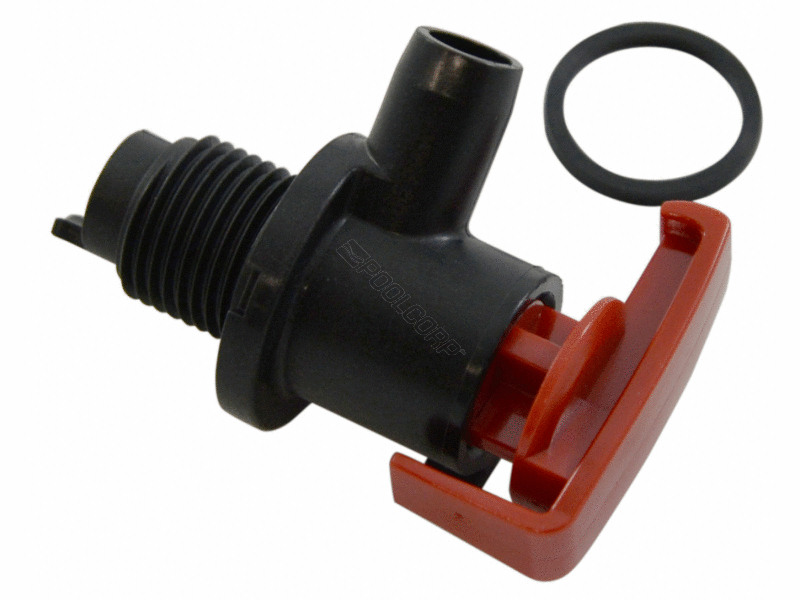 swimclear filter air relief assy w/ oring