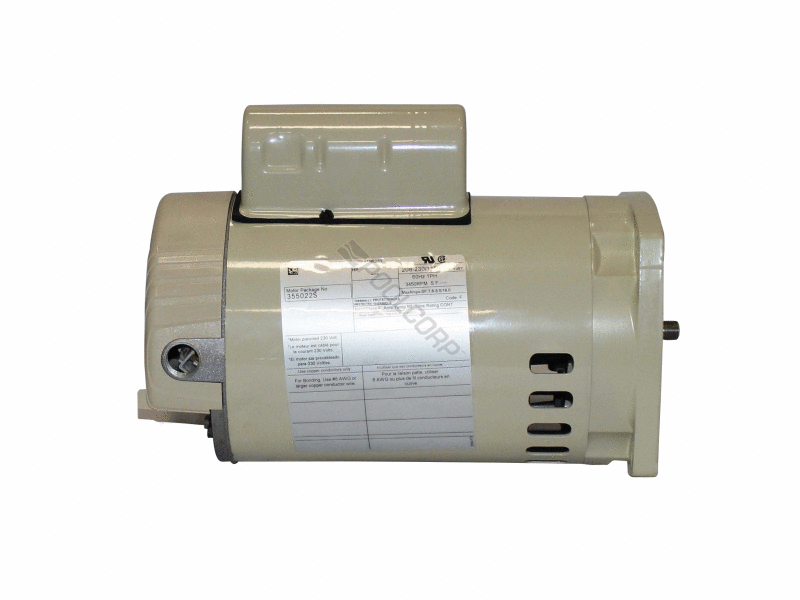 1hp 115/230v almond sqfl motor