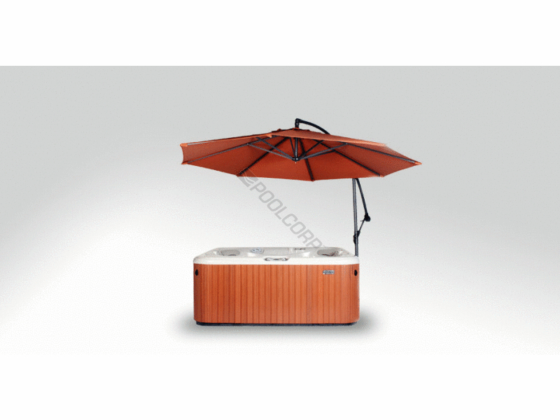 rust cover valet spa side umbrella