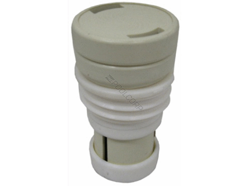 light cream threaded cleaning head only