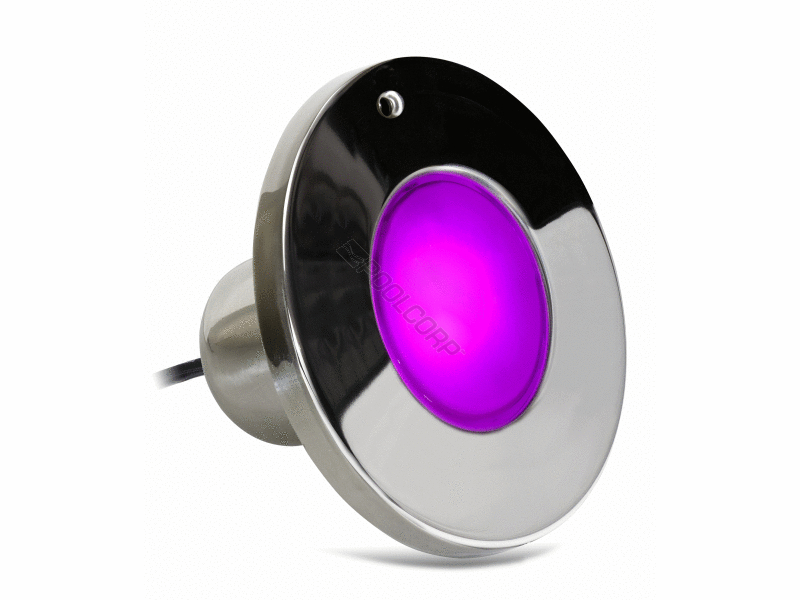 7w 120v led colorsplash spa light w/100cd