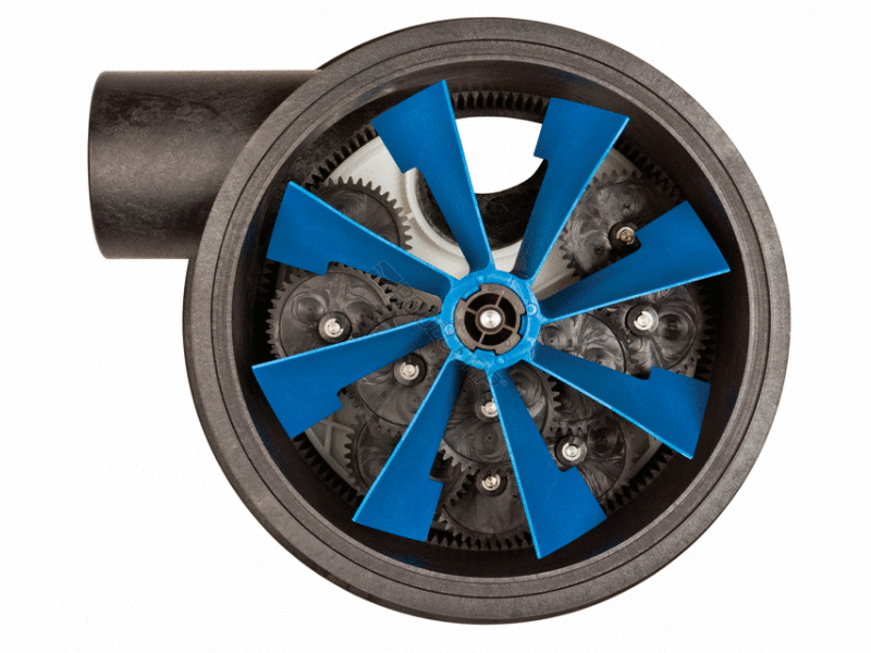 2 6-port q360 water valve