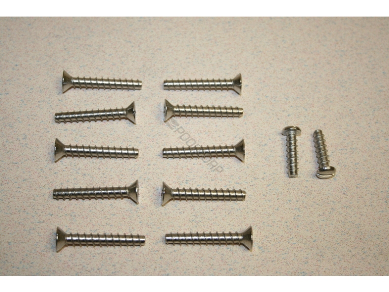 pvc niches screw set