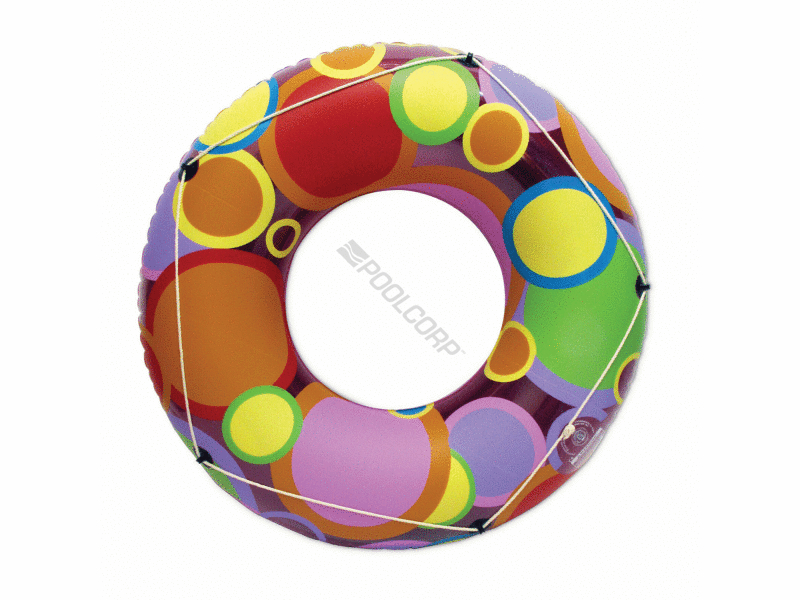 12/cs 48 pool tube w/rope 14 ga.