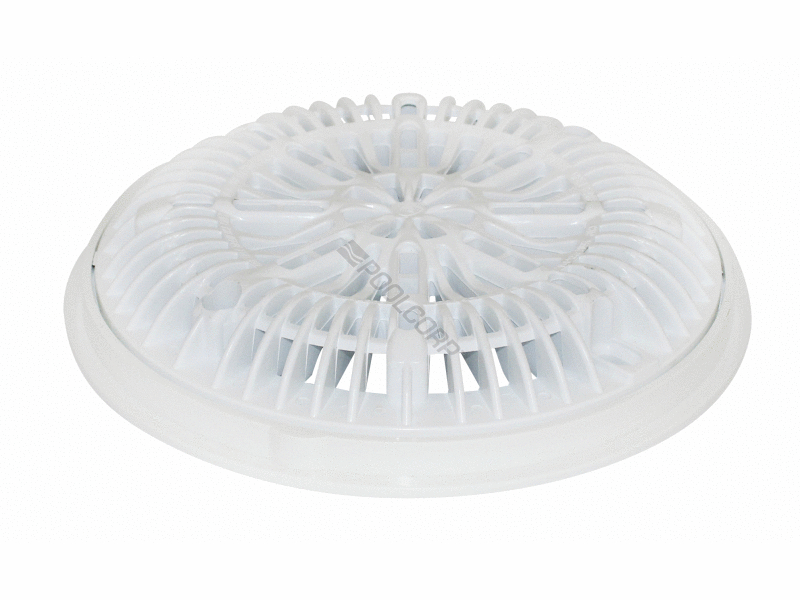 m/d flat frame & av lid wht