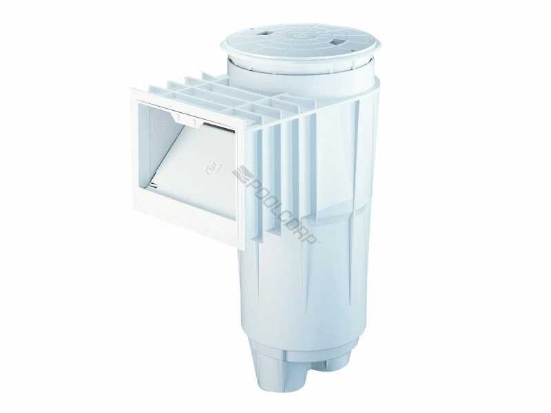 2s white bermuda abs concrete skimmer w/o fv