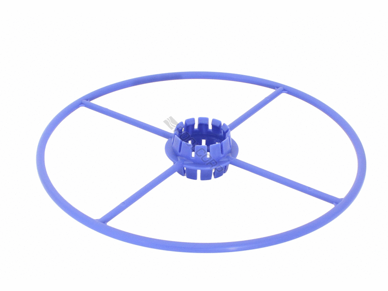 12 purple wahoo wheel deflector