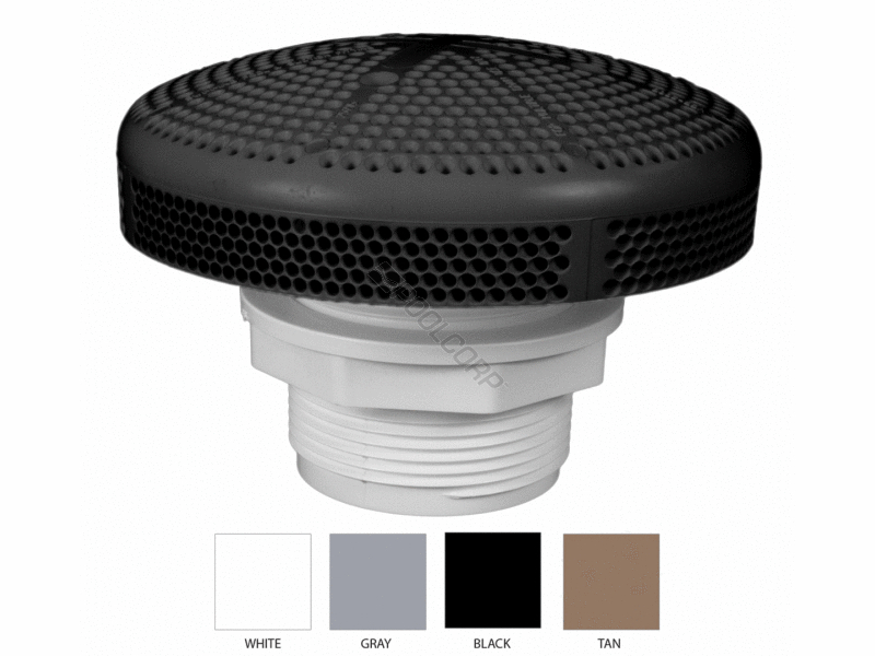 hi-flo suction fitting tan
