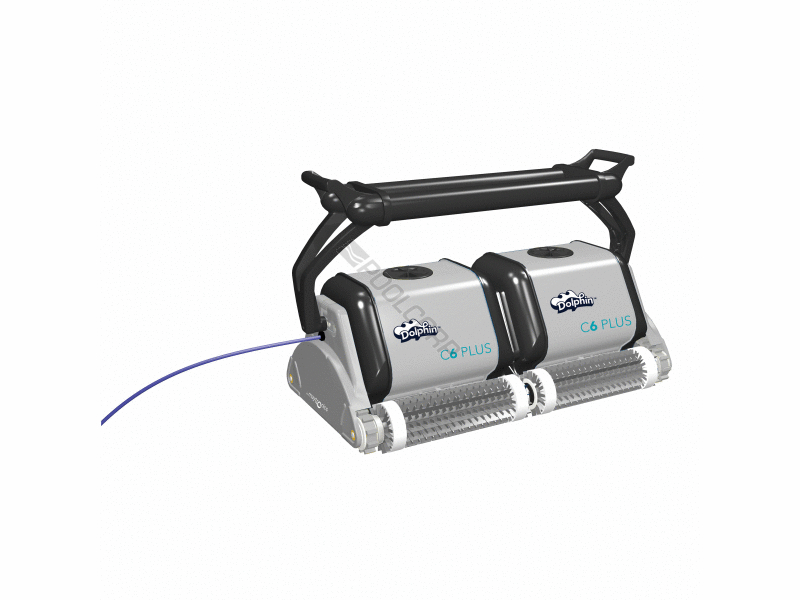 dolphin c6 plus ig cleaner w/ caddy & remote