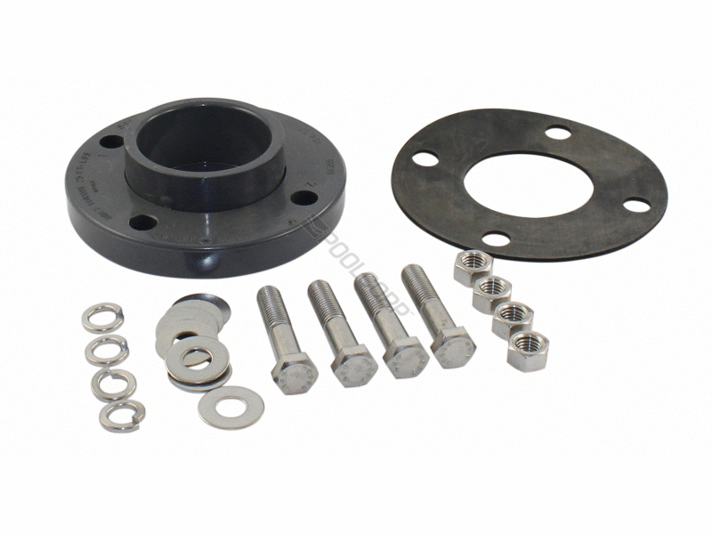3 flange kit w/ gasket & ss hardware