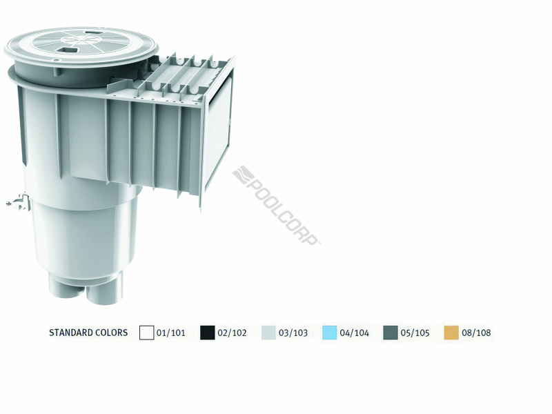 tan flush face flowstar water bonded skimmer