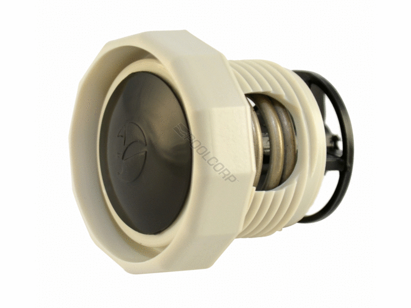 380/280/180 white pressure relief w/ black valve