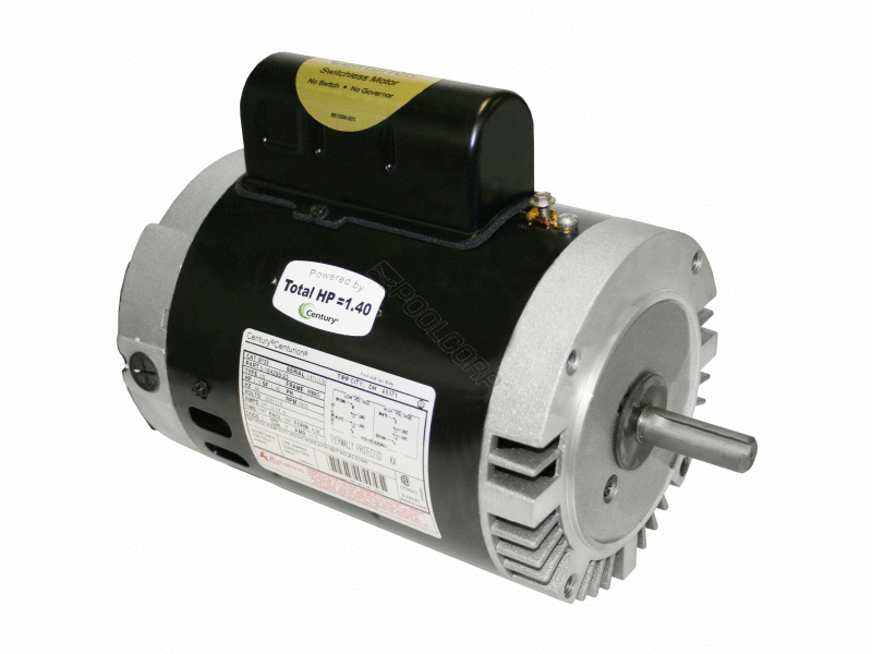 1.5hp 115/230v 56c odp keyed motor