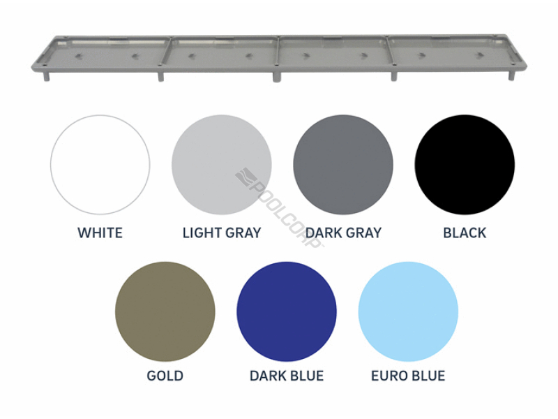 light gry pebble top avsc drain cover