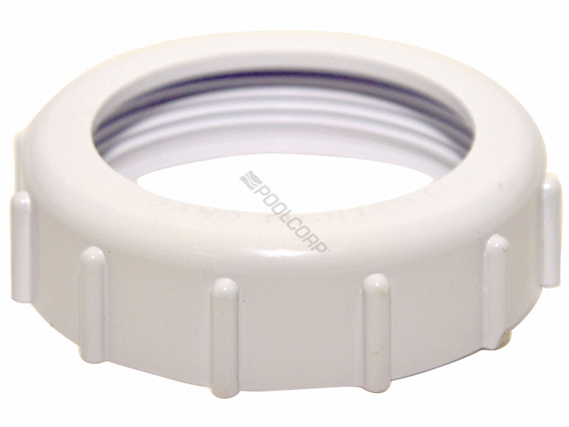 white pvc bulkhead adapter nut