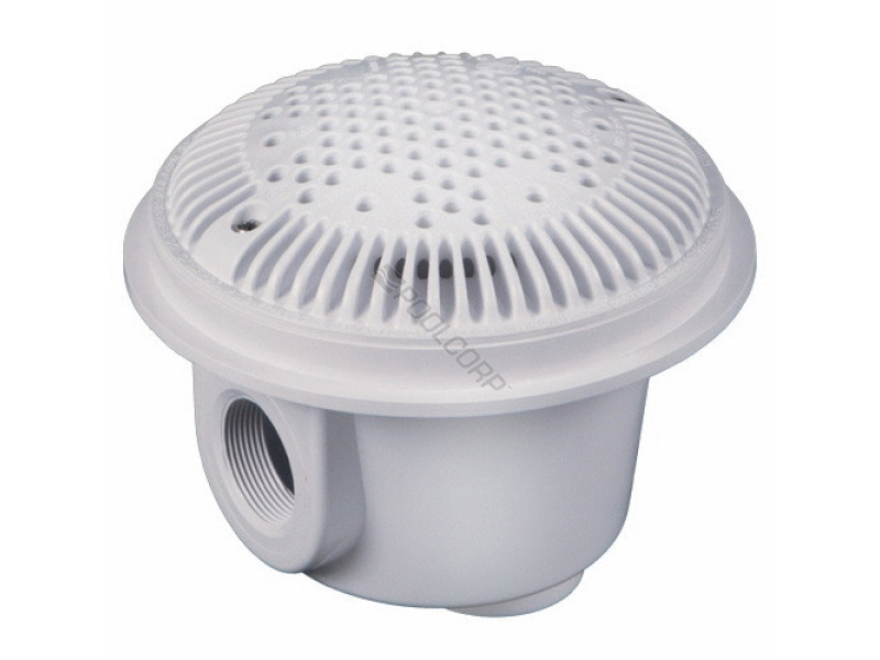 2/pk 1.5 white vl sump w/ grate