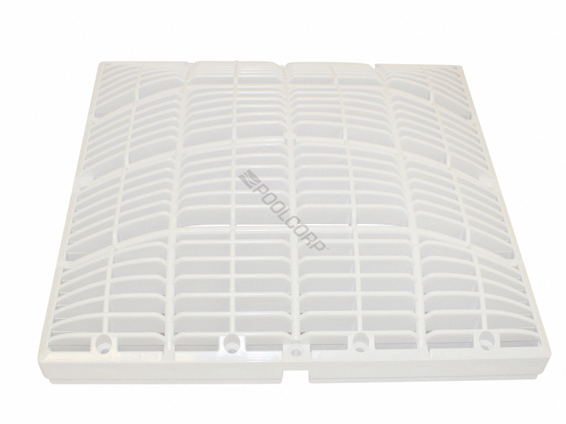 12/cs 12x12 white flat universal grate