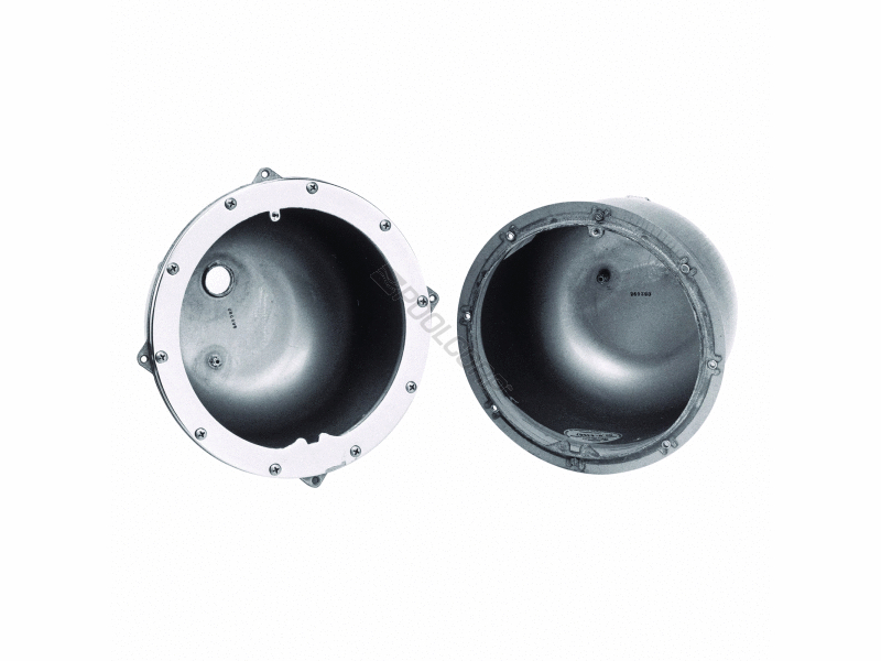 1 rear hub large ss concrete light niche