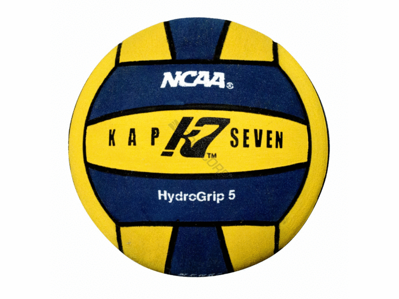 98150 size #5 yellow/navy water polo ball