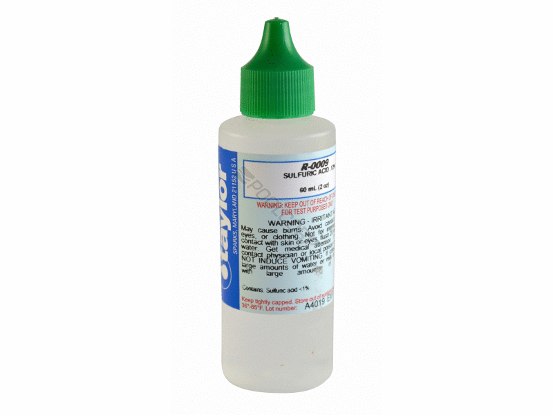 r-0009-c 12/bx 2oz .12n sulfuric acid