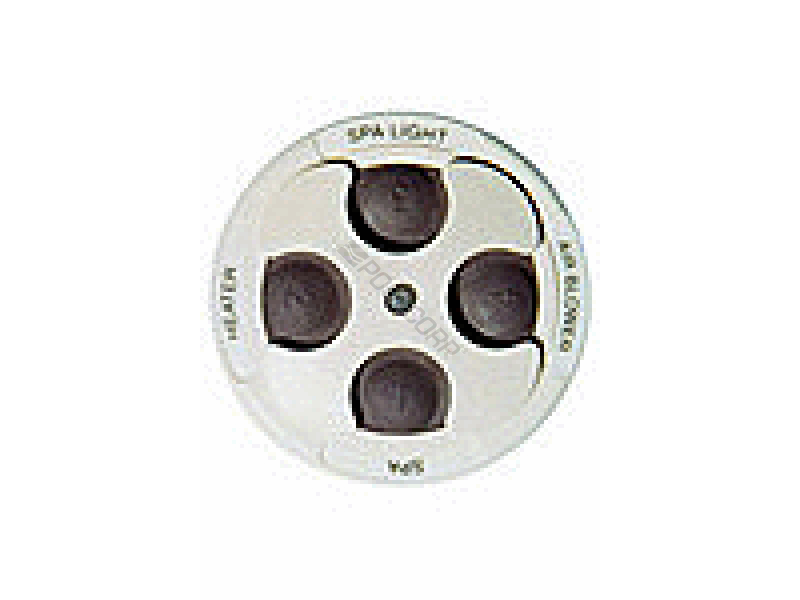 gry 100 4-function spa side remote