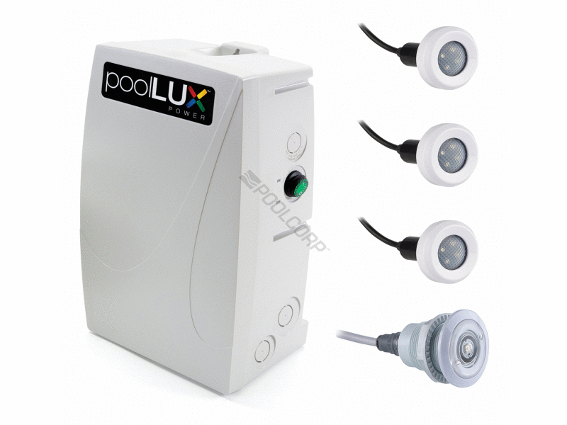 100w poollux pwr kit w/ 3 80 treos & control