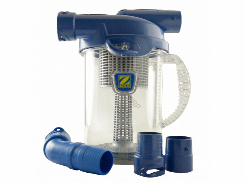inline cyclonic leaf canister