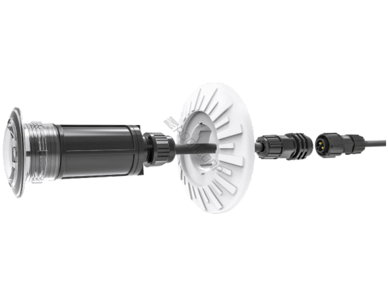 8w 12v 100 rgb h-style 1.5 bw led light