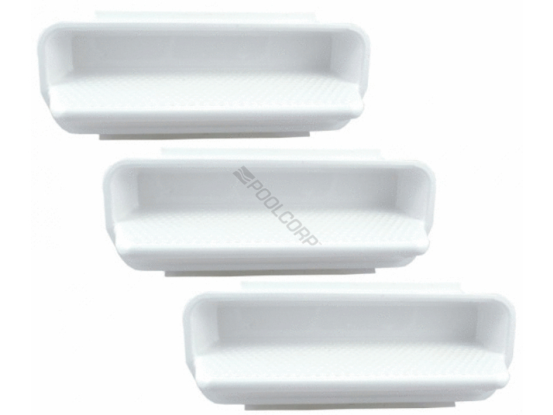3/set white wall step
