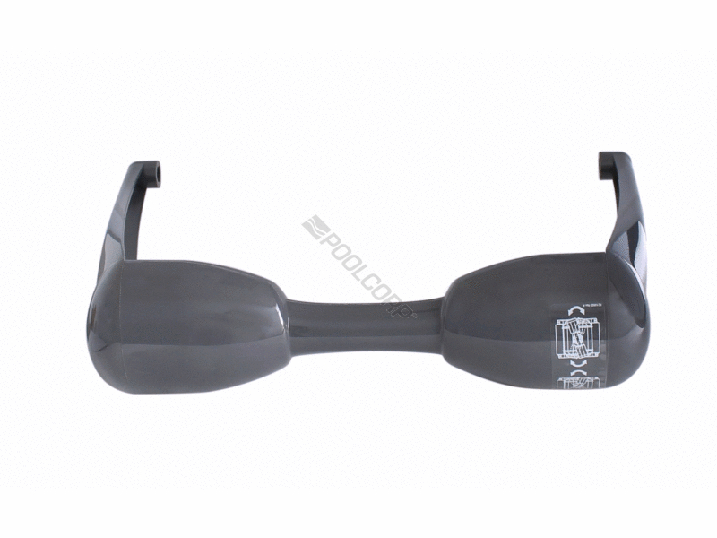 5/cs tigershark dark gry comm handle assy