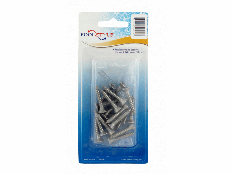 ps014 18/pk wide mouth skimmer screw