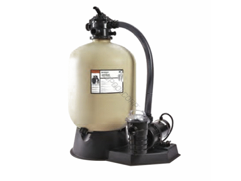 19 1.5hp sand sys w/ std cord & 6 hk