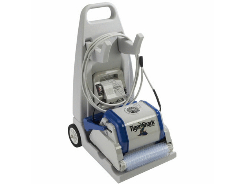 aquavac tigershark premium caddy cart