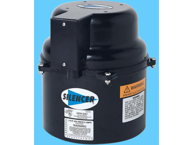 1hp 120v silencer air blower