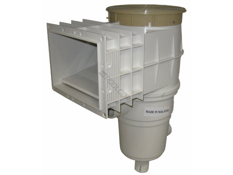 concrete dlx skimmer w/ control plate