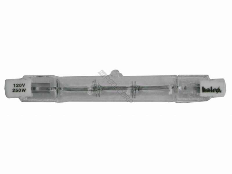 250w 130v t3 r7s 83mm aqualumin halogen bulb