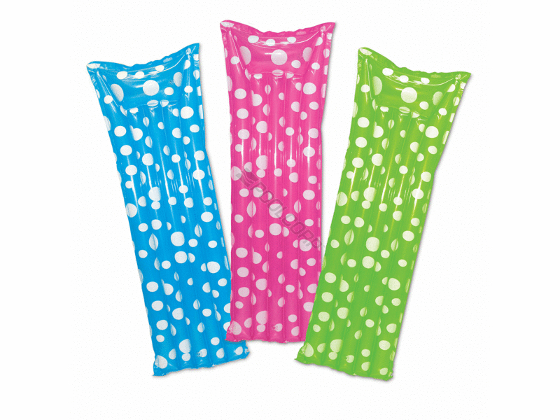 36/cs aqua fun print vinyl mattress