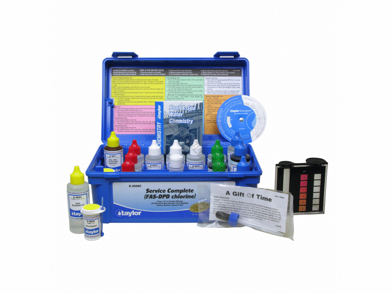 k-2006c 8/bx 2oz service compl fas-dpd chlorine test kit