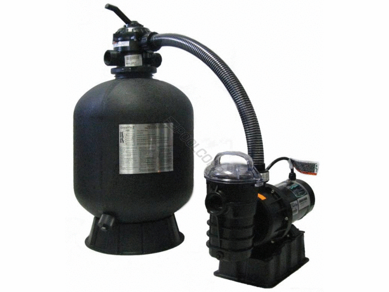 22 1.5hp sand sys w/ std cord & 6 hk