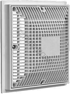 9x9 white domed drain cover