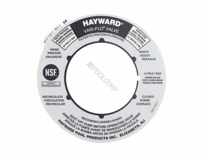 sp0715 2 vari-flo valve position label