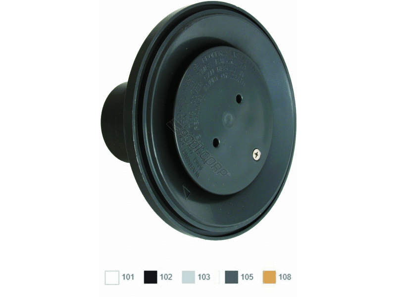 25/cs 2s white adjustable floor inlet fitting