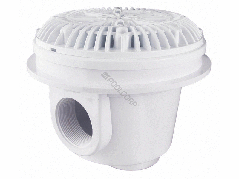2/pk white vl/ fg galaxy main drain