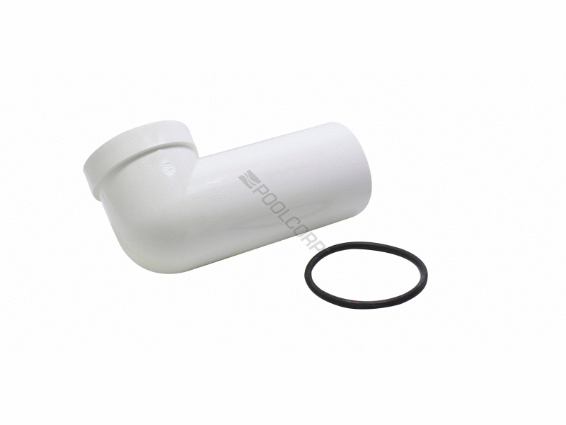 cv/ cl/ del/ dev inlet elbow w/ oring