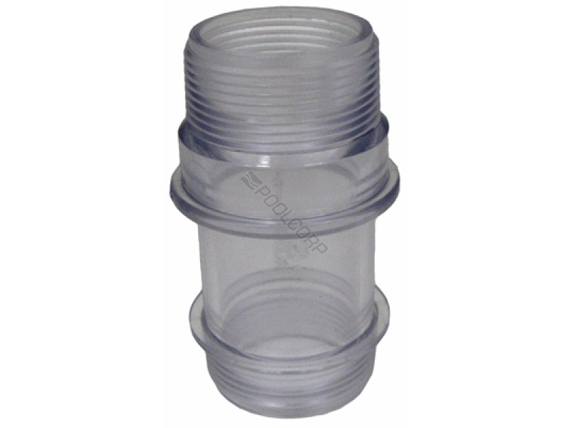 1.5 22/26 filter backwash sight glass